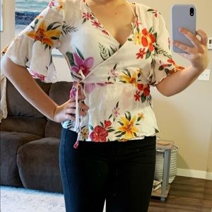 Floral blouse